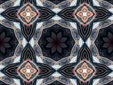 Sürekli değişen desen doku