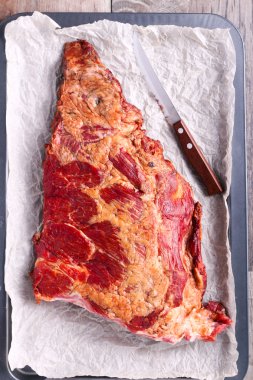 Et parçası kaburga füme