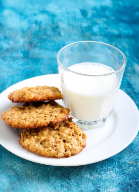 Fıstık ezmesi yulaf ezmeli kurabiye 