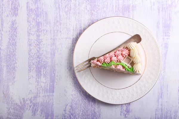 Торт со сливками — стоковое фото