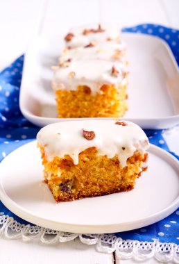 Buzlanma ile havuç ve ceviz barlar