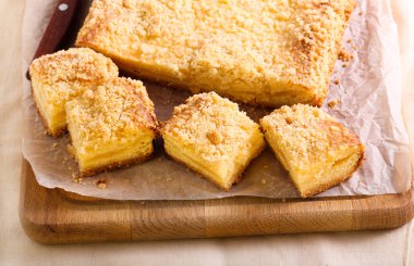 Tepesi kek parçalamak