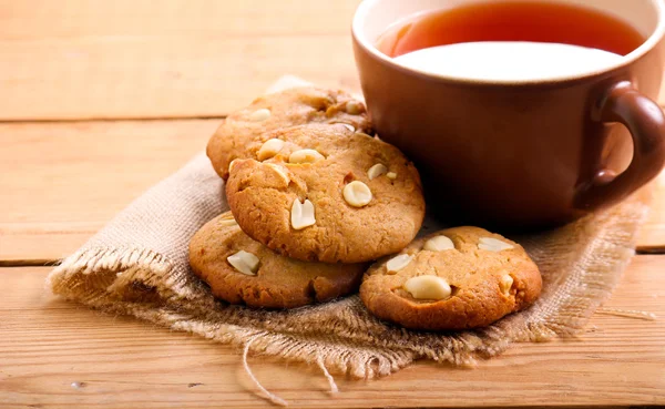 Arašídové máslo cookies — Stock fotografie