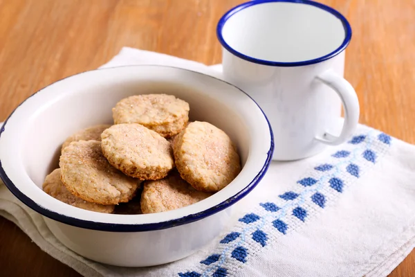 Křehké skořicové sušenky — Stock fotografie
