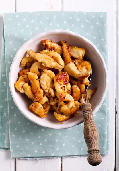 Mustard and honey glazed chicken breast — Stock Photo, Image