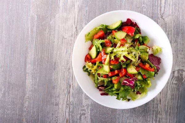 Ensalada Verduras Saludables Plato —  Fotos de Stock