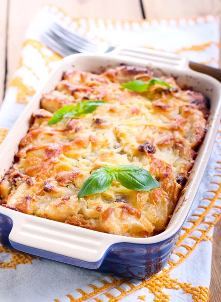 Tarta de manzana y queso — Foto de Stock