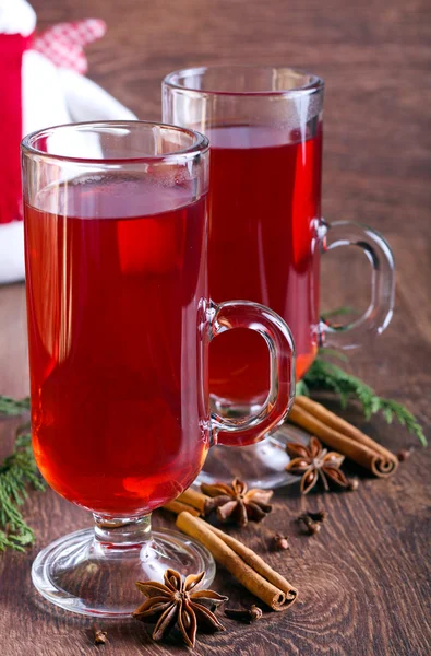 Mulled red wine — Stock Photo, Image