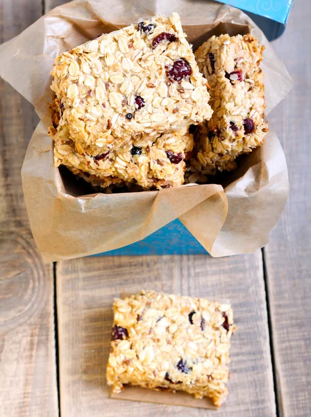 Oat bars — Stock Photo, Image