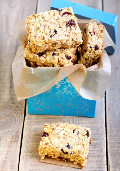 Oat bars — Stock Photo, Image