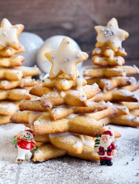 gingerbread Noel ağaçları 