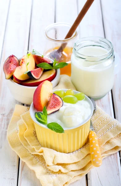 Yogurt fatto in casa — Foto Stock