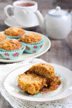 havuç ve elma muffins 