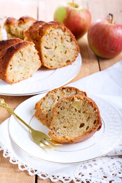 Пряный яблочный пирог — стоковое фото