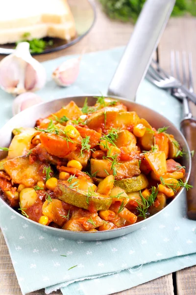 Vegetabiliska ragu — Stockfoto