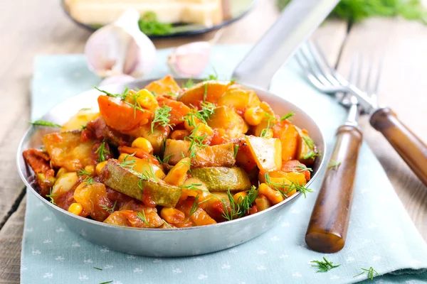 Vegetabiliska ragu — Stockfoto