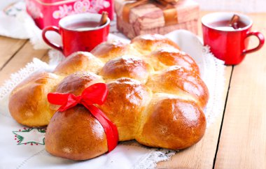 Noel ağacı tatlı çörekler