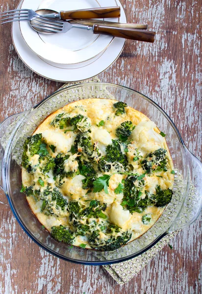 karnabahar ve brokoli graten