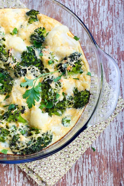 karnabahar ve brokoli graten