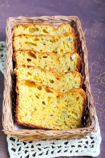 Bohnenbrot — Stockfoto