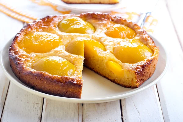 Peach cake