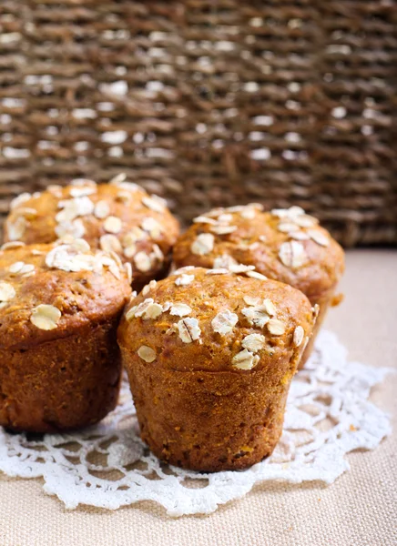 Muffins de avena —  Fotos de Stock