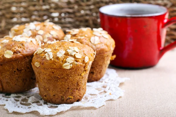 Muffin di avena — Foto Stock