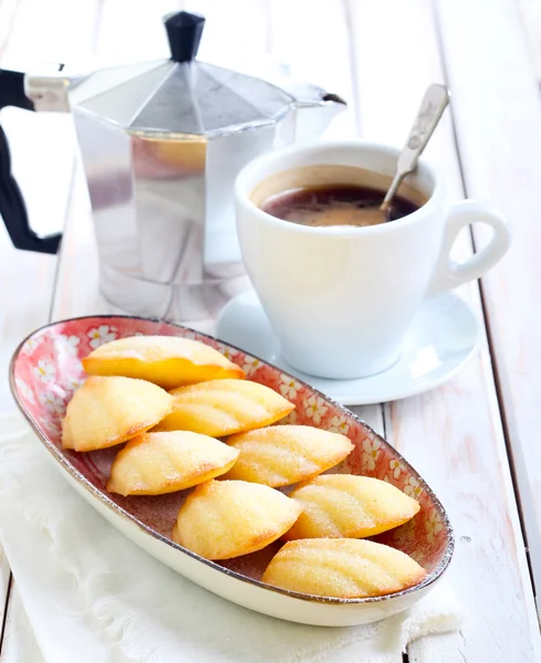 French lemon biscuits — Stock Photo, Image