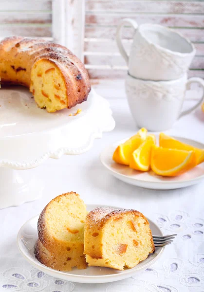 Orangenringkuchen — Stockfoto