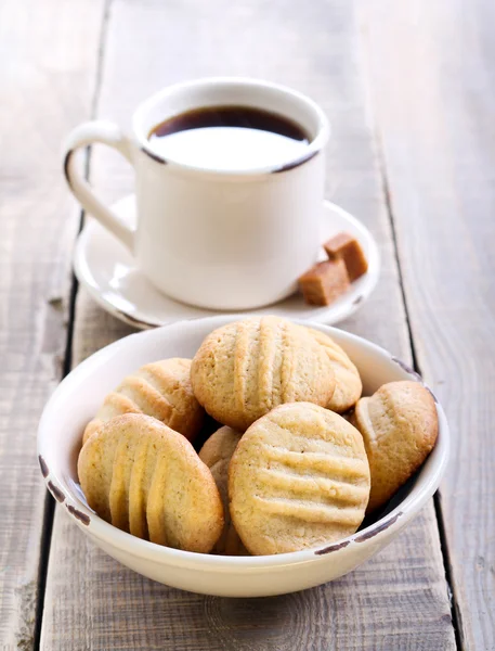 Arašídové máslo cookies — Stock fotografie