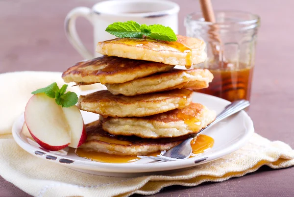 Apfelpfannkuchen — Stockfoto