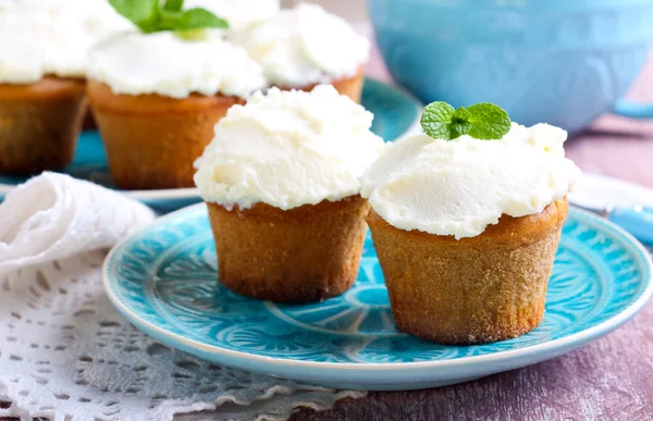 Earl Grey låg fett muffins — Stockfoto