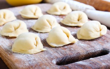 Ham pasta dumplingsni 
