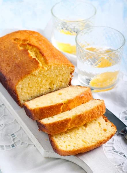 Pão de bolo de coco — Fotografia de Stock