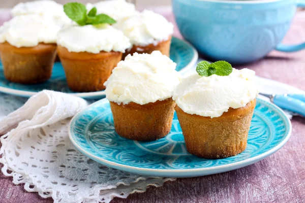 Earl Grey low fat muffins — Stock Photo, Image