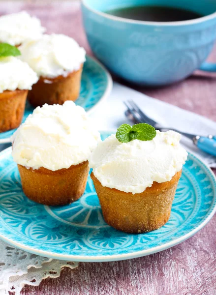 Earl Grey low fat muffins — Stock Photo, Image