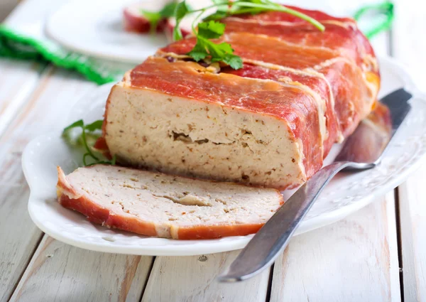 Chicken terrine — Stock Photo, Image