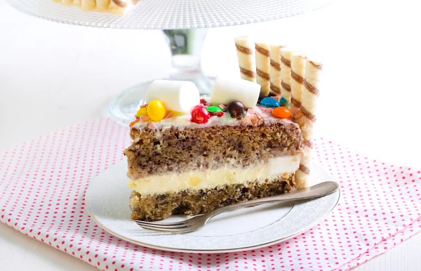 Bananenkuchen — Stockfoto