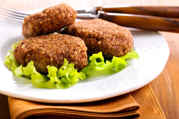 Croquetes de trigo — Fotografia de Stock