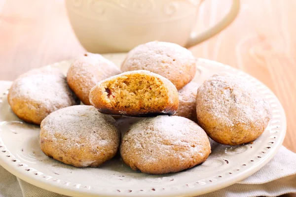 Sticky date cookies — Stock Photo, Image