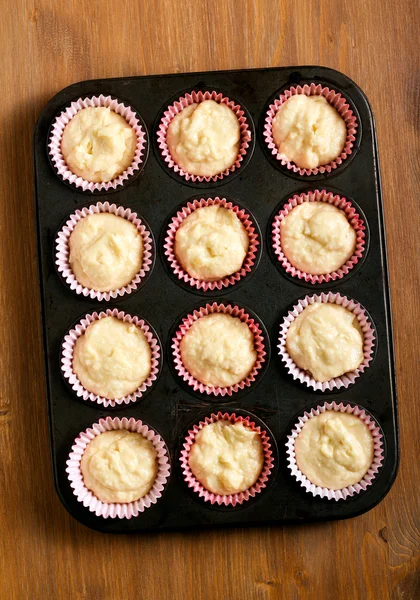 Pasticceria cruda — Foto Stock