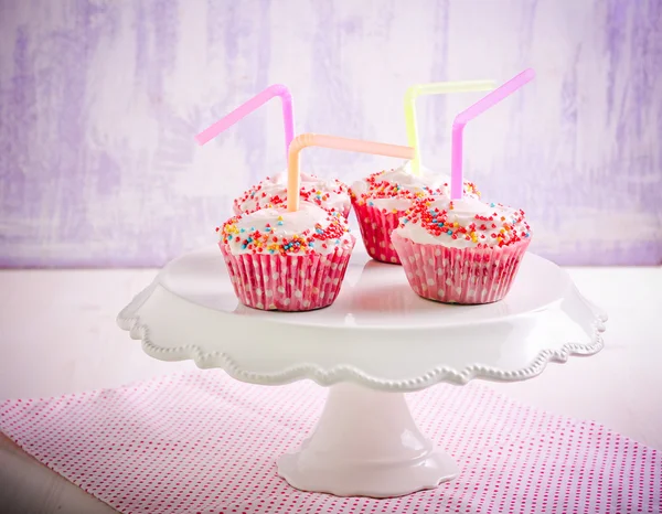 Cupcakes de limonada — Fotografia de Stock