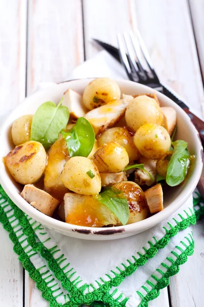 Insalata di patate nuove — Foto Stock