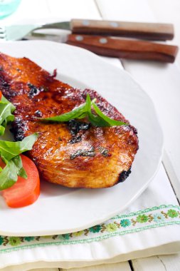 limonlu tavuk nane ile 