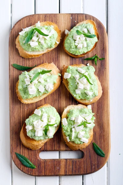 Pea spread — Stock Photo, Image