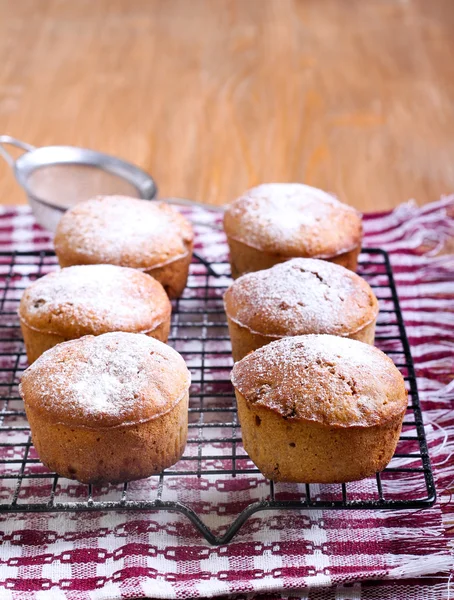 Muffins de farinha inteiros — Fotografia de Stock
