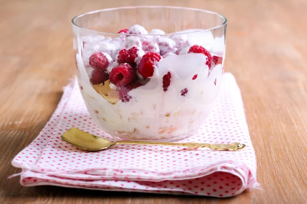 Raspberry trifle — Stok Foto