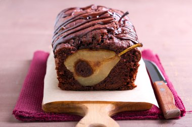 Çikolata armut somun kek 