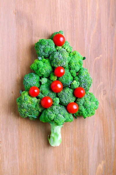 Broccoli en tomaten — Stockfoto