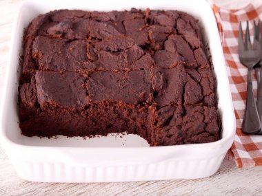 Chickpea brownie - healthy, no sugar, no dairy, no gluten protein bars